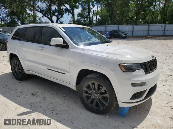 2018 Jeep Grand Cherokee High Altitude with VIN 1C4RJFCM8JC394353, listed as a Copart auction lot 50922805 with 81,140 mi miles and Salvage title. Bid and sale history available at DreamBid. Image 4.