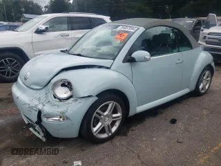 2005 Volkswagen Beetle GLS with VIN 3VWCD31Y15M307878, listed as a Copart auction lot 64857094 with 86,662 mi miles and Salvage title. Bid and sale history available at DreamBid. Image 1.