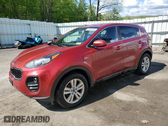 2017 Kia Sportage LX z VIN KNDPMCACXH7219676, wystawiony jako Copart lot #57602505 z przebiegiem 109 251 mil mil oraz Czysty tytuł • Clean title. Historia ofert i sprzedaży dostępna na DreamBid. Obrazek 1.