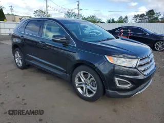 2015 Ford Edge Titanium z VIN 2FMTK4K86FBB88124, wystawiony jako Copart lot #57392305 z przebiegiem 95 698 mil mil oraz Szkoda całkowita • Salvage title. Historia ofert i sprzedaży dostępna na DreamBid. Obrazek 4.