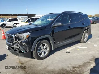 2019 GMC Terrain SLE with VIN 3GKALMEV5KL103691, listed as a Copart auction lot 83373434 with 77,801 mi miles and Clean Title. Bid and sale history available at DreamBid. Image 1.