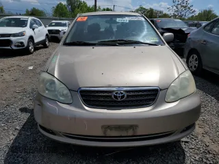 2005 Toyota Corolla CE with VIN 2T1BR30E75C477744, listed as a Copart auction lot 55444585 with Not provided miles and Salvage title. Bid and sale history available at DreamBid. Image 5.
