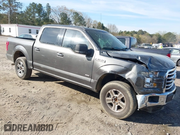 2015 Ford F-150 XL with VIN 1FTEW1CP0FFB55608, listed as a IAAI auction lot 41908101 with 151,482 mi miles. Bid and sale history available at carsss.com. Image 1.