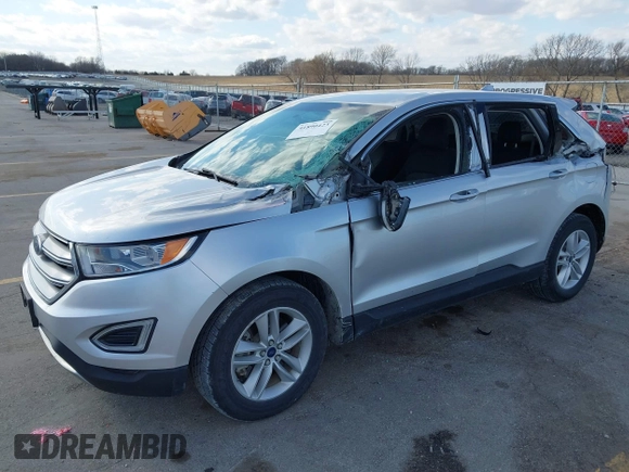 2018 Ford Edge SEL with VIN 2FMPK4J8XJBB66848, listed as a IAAI auction lot 41890423 with 142,887 mi miles and . Bid and sale history available at DreamBid. Image 2.
