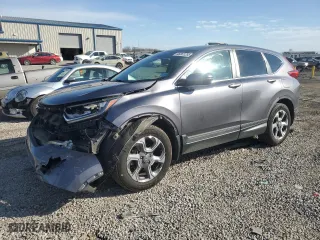 2018 Honda CR-V EX with VIN 7FARW2H54JE104127, listed as a Copart auction lot 46861255 with 152,309 mi miles and Salvage Title. Bid and sale history available at carsss.com. Image 1.