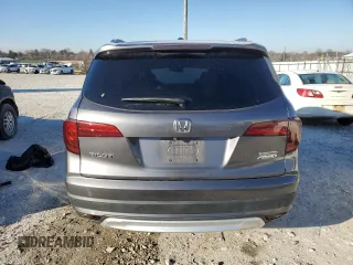 2016 Honda Pilot Touring with VIN 5FNYF6H99GB052228, listed as a Copart auction lot 45198395 with 115,088 mi miles and Salvage Title. Bid and sale history available at carsss.com. Image 6.