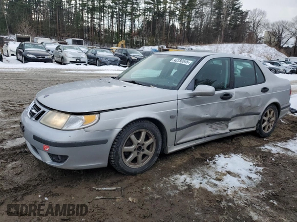 2005 Saab 9-5 Aero with VIN YS3EH49G353515207, listed as a Copart auction lot 42350645 with 196,231 mi miles and Clean Title. Bid and sale history available at carsss.com. Image 1.