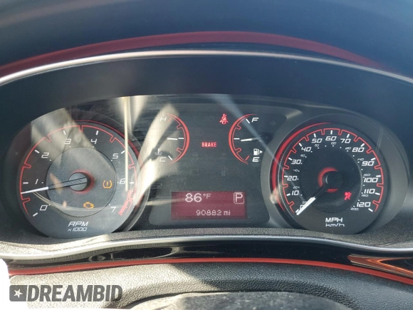 2015 Dodge Dart SXT with VIN 1C3CDFBBXFD237863, listed as a Copart auction lot 50541315 with 90,882 mi miles and Salvage Title. Bid and sale history available at carsss.com. Image 9.