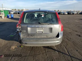 2009 Volvo V50 2.4L with VIN YV1MW382392449661, listed as a Copart auction lot 87247444 with 157,194 mi miles and Salvage Title. Bid and sale history available at carsss.com. Image 6.
