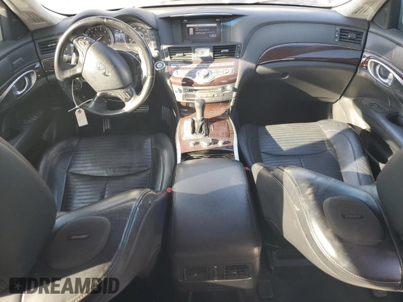2011 Infiniti M with VIN JN1BY1APXBM322226, listed as a Copart auction lot 79061164 with 242,410 mi miles and Salvage Title. Bid and sale history available at carsss.com. Image 8.