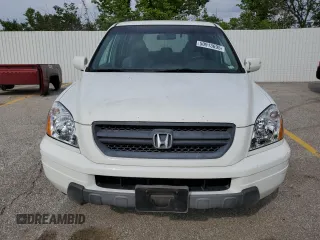 2005 Honda Pilot EX with VIN 5FNYF184X5B038942, listed as a Copart auction lot 50913695 with 225,404 mi miles and Salvage Title. Bid and sale history available at DreamBid. Image 5.