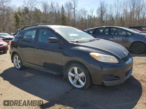 2009 Toyota Matrix S with VIN 2T1LE40E29C001820, listed as a Copart auction lot 53630135 with 335,287 mi miles and Clean title. Bid and sale history available at DreamBid. Image 4.