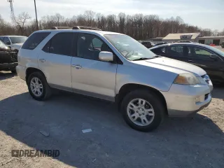 2006 Acura MDX Touring w/Navi with VIN 2HNYD18816H513649, listed as a Copart auction lot 48878295 with 212,351 mi miles and Salvage Title. Bid and sale history available at carsss.com. Image 4.
