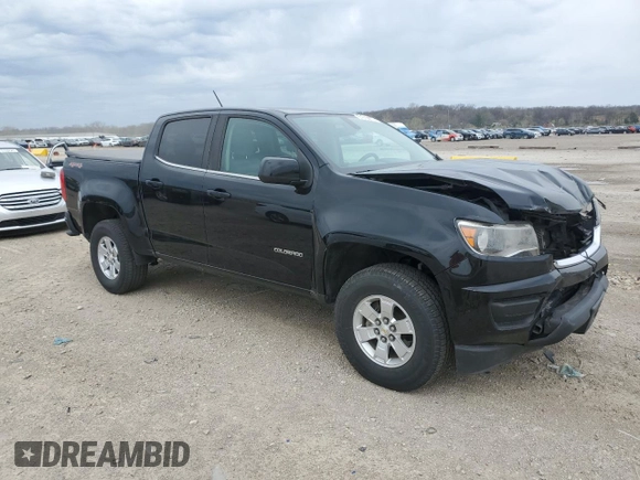 2019 Chevrolet Colorado 4WD Work Truck z VIN 1GCGTBEN3K1237102, wystawiony jako Copart lot #51512275 z przebiegiem 79 080 mil mil oraz Szkoda całkowita • Salvage title. Historia ofert i sprzedaży dostępna na DreamBid. Obrazek 4.