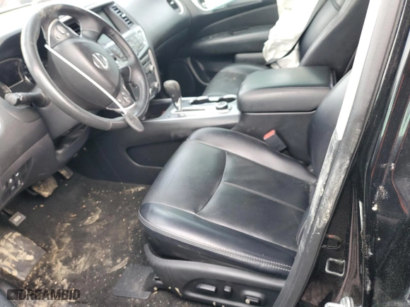 2019 Nissan Pathfinder SV with VIN 5N1DR2MM8KC607793, listed as a Copart auction lot 46812445 with 124,984 mi miles and Non Repairable. Bid and sale history available at carsss.com. Image 7.