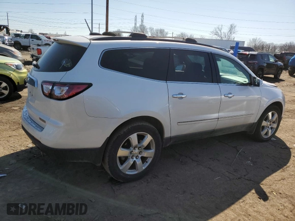 2017 Chevrolet Traverse Premier with VIN 1GNKVJKD5HJ212325, listed as a Copart auction lot 48358945 with Not Provided miles and Clean Title. Bid and sale history available at DreamBid. Image 3.