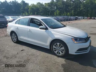2015 Volkswagen Jetta Sport with VIN 3VWD17AJ8FM346394, listed as a Copart auction lot 59743945 with 144,958 mi miles and Salvage title. Bid and sale history available at DreamBid. Image 4.