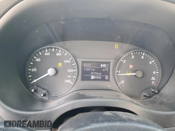 2017 Mercedes-Benz Metris Cargo with VIN WD3PG2EA8H3207859, listed as a Copart auction lot 49904035 with 65,756 mi miles and Salvage Title. Bid and sale history available at carsss.com. Image 9.