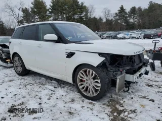 2018 Land Rover Range Rover Sport with VIN SALWR2RE5JA187153, listed as a Copart auction lot 87943405 with 86,811 mi miles and Salvage Title. Bid and sale history available at carsss.com. Image 4.