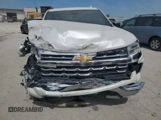 2023 Chevrolet Silverado 1500 LTZ with VIN 1GCUDGE88PZ205293, listed as a Copart auction lot 71095144 with 27,289 mi miles and Salvage Title. Bid and sale history available at carsss.com. Image 11.