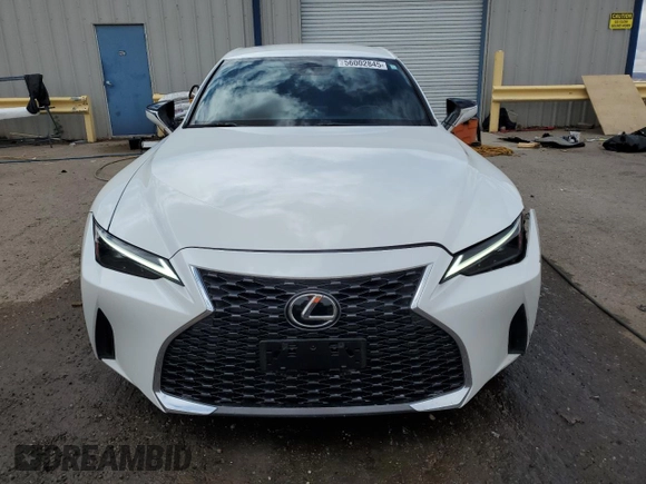 2021 Lexus IS 300 with VIN JTHAA1D28M5112488, listed as a Copart auction lot 56002845 with 41,660 mi miles and Salvage title. Bid and sale history available at DreamBid. Image 5.