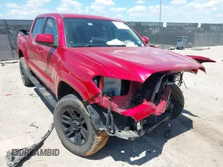 2021 Toyota Tacoma SR with VIN 3TYAX5GN4MT030205, listed as a IAAI auction lot 42217029 with Not provided miles and . Bid and sale history available at DreamBid. Image 1.