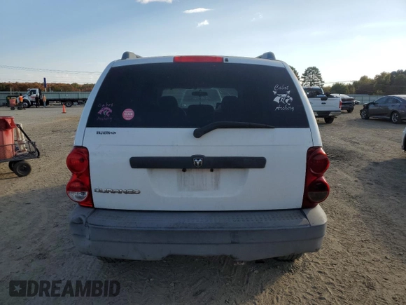 2007 Dodge Durango with VIN 1D8HD38KX7F566951, listed as a Copart auction lot 77956974 with 247,405 mi miles and Clean title. Bid and sale history available at DreamBid. Image 6.