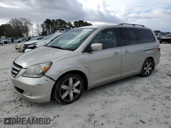 2006 Honda Odyssey TOURING with VIN 5FNRL38806B115072, listed as a Copart auction lot 47308715 with 403,634 mi miles and Salvage Title. Bid and sale history available at carsss.com. Image 1.