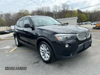 2017 BMW X3 xDrive28i with VIN 5UXWX9C38H0W67134, listed as a Copart auction lot 54678995 with 183,045 mi miles and Clean Title. Bid and sale history available at DreamBid. Image 4.