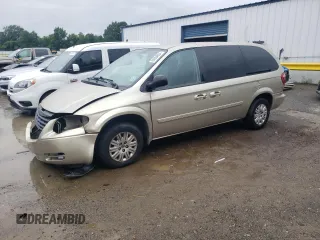2006 Chrysler Town & Country LWB LX with VIN 1A4GP44R76B610205, listed as a Copart auction lot 64354854 with 105,152 mi miles and Salvage Title. Bid and sale history available at carsss.com. Image 1.