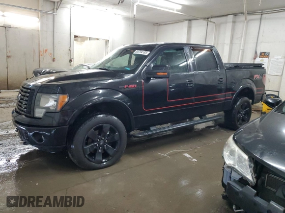 2012 Ford F-150 XL with VIN 1FTFW1ET9CFC32244, listed as a Copart auction lot 60794185 with 219,248 mi miles and Salvage title. Bid and sale history available at DreamBid. Image 1.