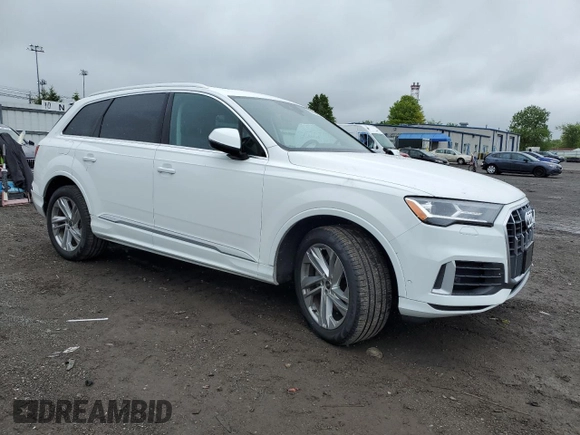 2021 Audi Q7 Premium Plus с VIN WA1LXAF70MD013083, выставлен на аукционе Copart как лот 56216055 с пробегом 71 581 миль миль и Списание • Salvage title. История ставок и продаж доступна на DreamBid. Изображение 4.