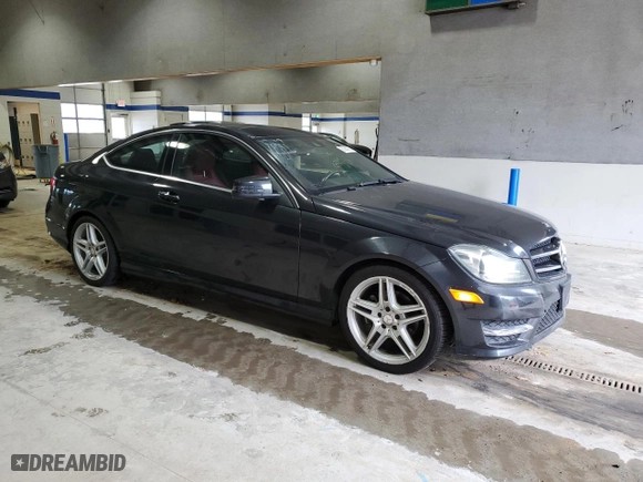 2015 Mercedes-Benz C-Class C 250 with VIN WDDGJ4HB1FG438475, listed as a Copart auction lot 53258785 with 127,008 mi miles and Clean Title. Bid and sale history available at carsss.com. Image 4.