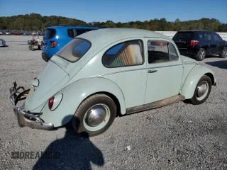 1965 Volkswagen Beetle with VIN 115481857, listed as a Copart auction lot 75403564 with 73,375 mi miles and Salvage Title. Bid and sale history available at DreamBid. Image 3.