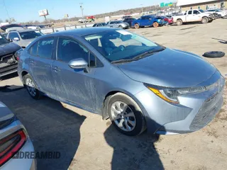 2023 Toyota Corolla LE with VIN 5YFB4MDE2PP031521, listed as a IAAI auction lot 41375599 with 28,724 mi miles. Bid and sale history available at carsss.com. Image 1.