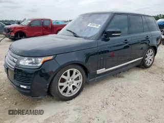 2016 Land Rover Range Rover Supercharged with VIN SALGS2EF5GA264250, listed as a Copart auction lot 65383705 with 85,064 mi miles and Salvage title. Bid and sale history available at DreamBid. Image 1.