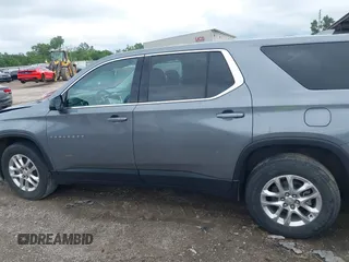 2020 Chevrolet Traverse LS with VIN 1GNERFKW3LJ237541, listed as a IAAI auction lot 42372625 with 107,470 mi miles and . Bid and sale history available at DreamBid. Image 15.