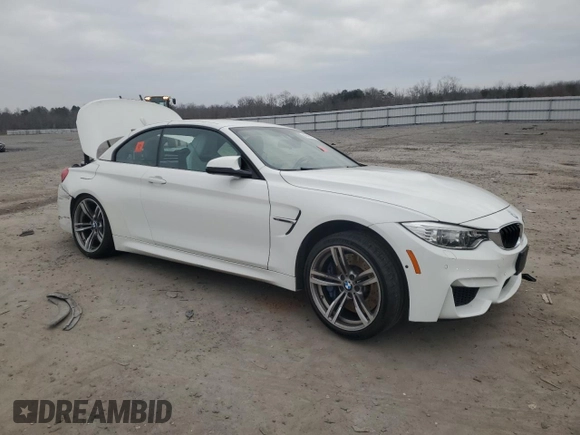 2016 BMW M4 with VIN WBS3U9C5XGP969683, listed as a Copart auction lot 86561874 with 63,846 mi miles and Salvage Title. Bid and sale history available at carsss.com. Image 4.