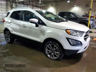 2019 Ford EcoSport Titanium with VIN MAJ6S3KL3KC280162, listed as a Copart auction lot 48044285 with 25,253 mi miles and Clean Title. Bid and sale history available at DreamBid. Image 4.