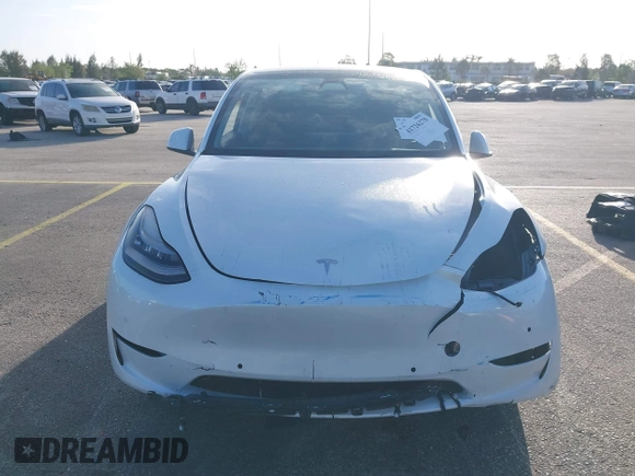 2021 Tesla Model Y Standard Range with VIN 5YJYGDED3MF103650, listed as a IAAI auction lot 41726278 with Not Provided miles and . Bid and sale history available at DreamBid. Image 11.