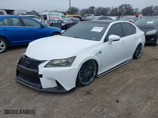 2014 Lexus GS 350 with VIN JTHBE1BL5E5030689, listed as a IAAI auction lot 41538951 with 89,497 mi miles. Bid and sale history available at carsss.com. Image 22.