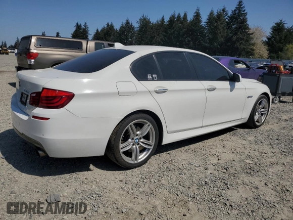 2012 BMW 5 Series 535i z VIN WBAFR7C54CC813745, wystawiony jako Copart lot #54071625 z przebiegiem 122 186 mil mil oraz Szkoda całkowita • Salvage title. Historia ofert i sprzedaży dostępna na DreamBid. Obrazek 3.