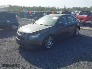 2014 Chevrolet Cruze ECO with VIN 1G1PH5SB5E7411551, listed as a IAAI auction lot 42093893 with 135,984 mi miles. Bid and sale history available at carsss.com. Image 2.