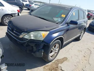 2011 Honda CR-V EX-L with VIN 5J6RE3H70BL016867, listed as a IAAI auction lot 42000347 with 1 mi miles. Bid and sale history available at carsss.com. Image 2.