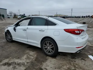 2015 Hyundai Sonata Sport with VIN 5NPE34AB0FH083851, listed as a Copart auction lot 44110145 with Not Provided miles and Salvage Title. Bid and sale history available at carsss.com. Image 2.