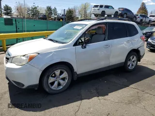 2014 Subaru Forester Premium with VIN JF2SJAEC8EH421358, listed as a Copart auction lot 53820165 with 161,135 mi miles and Salvage title. Bid and sale history available at DreamBid. Image 1.