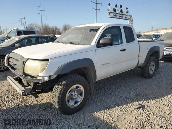 2006 Toyota Tacoma with VIN 5TEUU42N56Z152094, listed as a Copart auction lot 48558575 with 210,011 mi miles and Salvage Title. Bid and sale history available at carsss.com. Image 1.