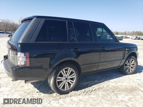 2012 Land Rover Range Rover HSE Lux with VIN SALMF1D41CA381092, listed as a Copart auction lot 48295575 with 194,952 mi miles and Salvage title. Bid and sale history available at DreamBid. Image 3.