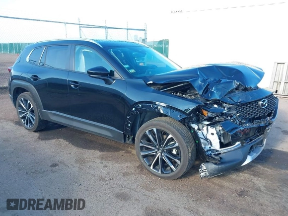 2023 Mazda CX-50 2.5 Turbo with VIN 7MMVABXY9PN154424, listed as a IAAI auction lot 40132755 with 10,620 mi miles. Bid and sale history available at carsss.com. Image 1.