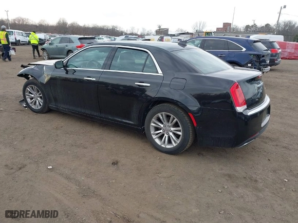 2017 Chrysler 300 with VIN 2C3CCAEG1HH662472, listed as a IAAI auction lot 41704537 with 90,683 mi miles. Bid and sale history available at carsss.com. Image 3.
